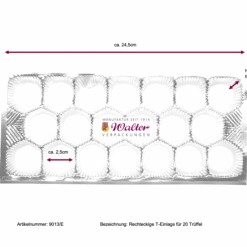 Alternative view of Klarsichtverpackung mit Tiefzieheinlage für 20 Trüffel