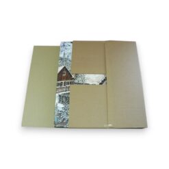 Umverpackung für große Adventskalender – stabile Wellpapp-Hülle für sicheren Versand