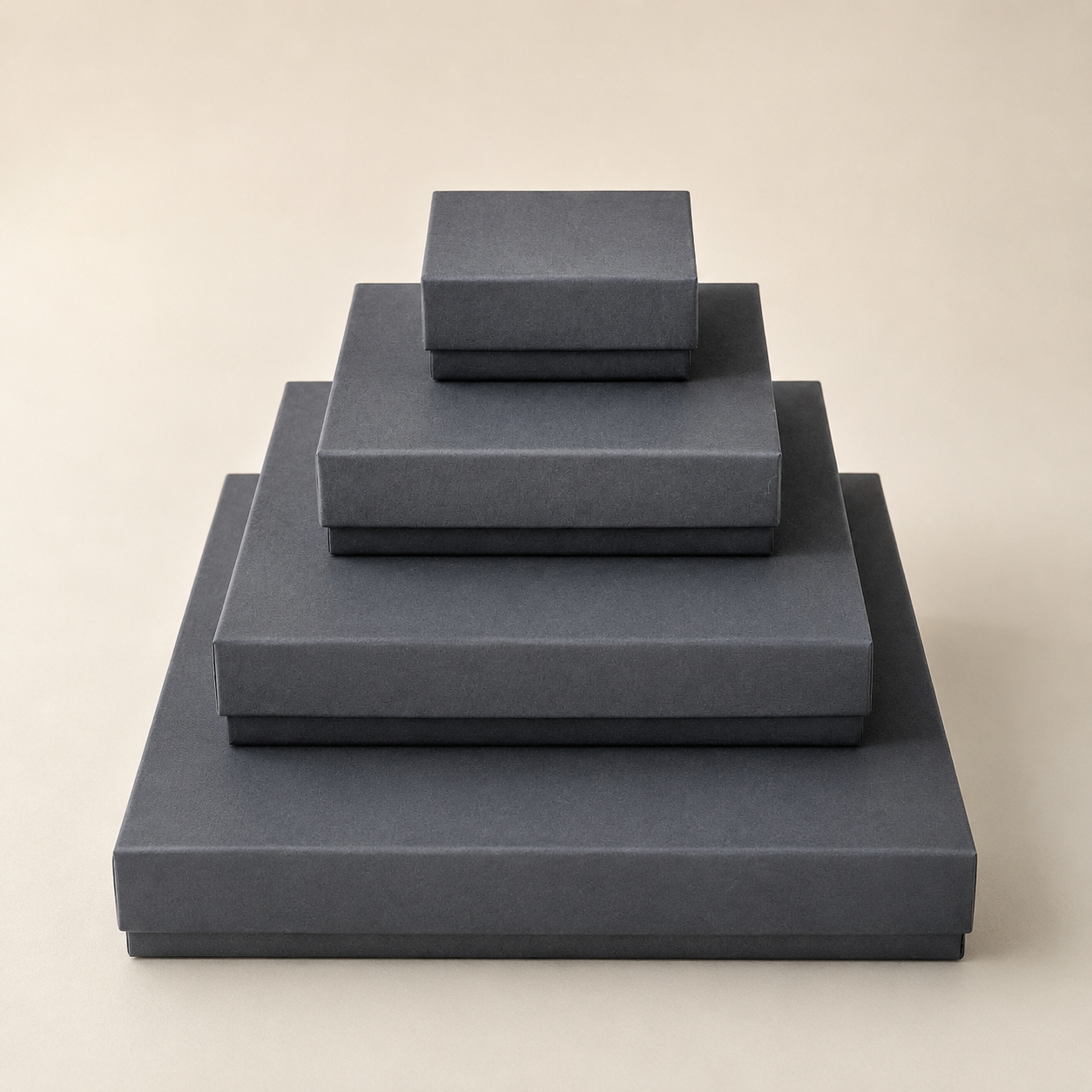 Premium-Geschenkbox Silber - Pralinenschachtel - verschiedene Größen – Bild 3