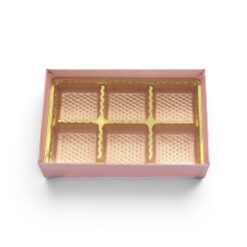 Alternative view of Klarsichtverpackung für 6 Pralinen mit Blister-Einsatz