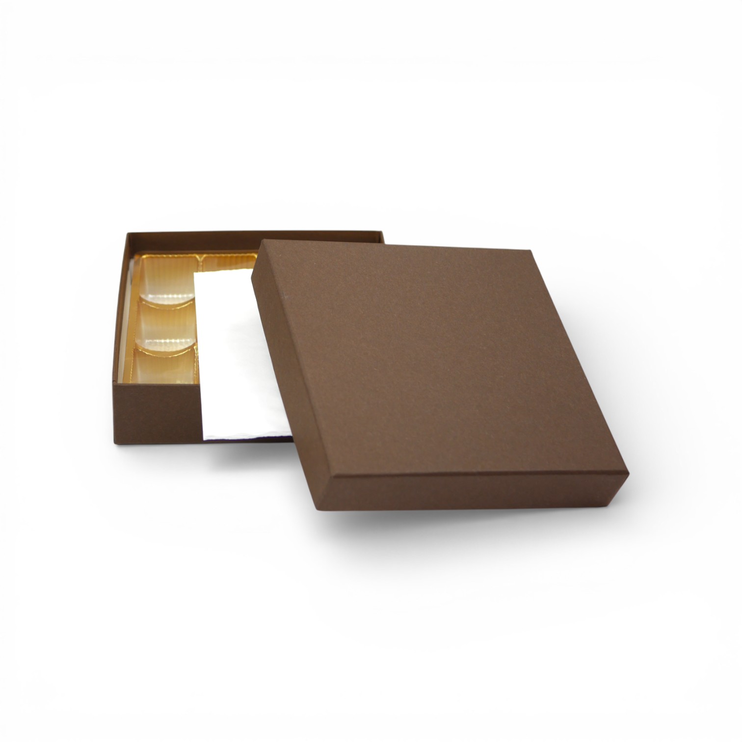 Premium-Geschenkbox Braun - Pralinenschachtel - verschiedene Größen – Bild 2