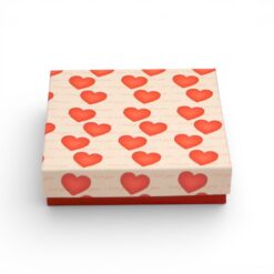 Premium-Geschenkbox Herzmotiv und Liebesbotschaft - Pralinenschachtel - verschiedene Größen