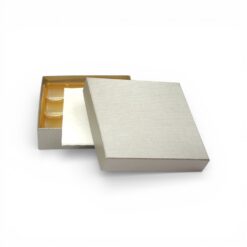Alternative view of Premium-Geschenkbox Silber - Pralinenschachtel - verschiedene Größen