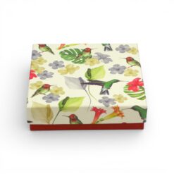 Premium-Geschenkbox Kolibri-Motiv - Pralinenschachtel - verschiedene Größen