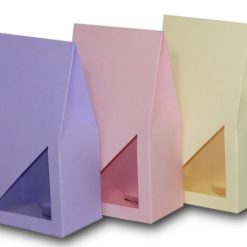 Alternative view of Faltköcher für 150 g mit Sichtfenster-Ausstanzung
